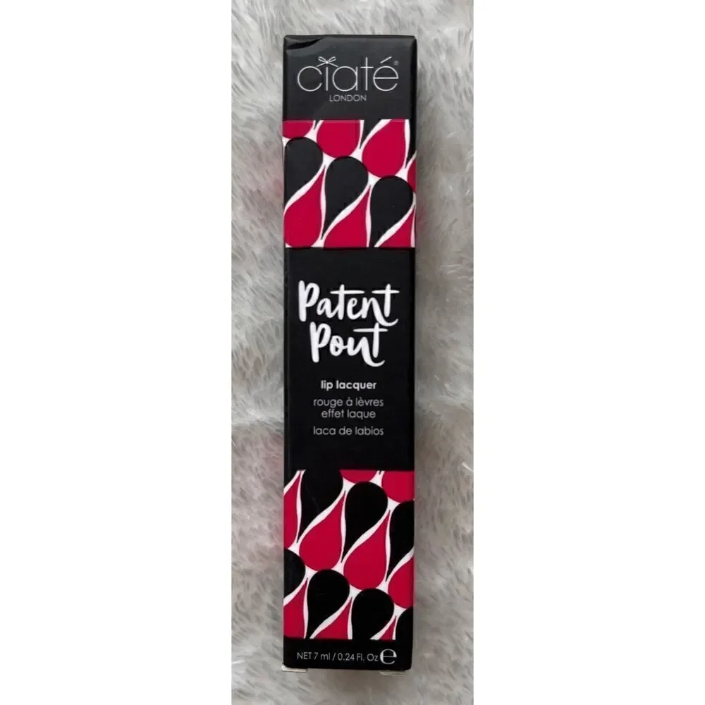 NIB Ciate London Patent Pout Lip Lacquer in La La Land